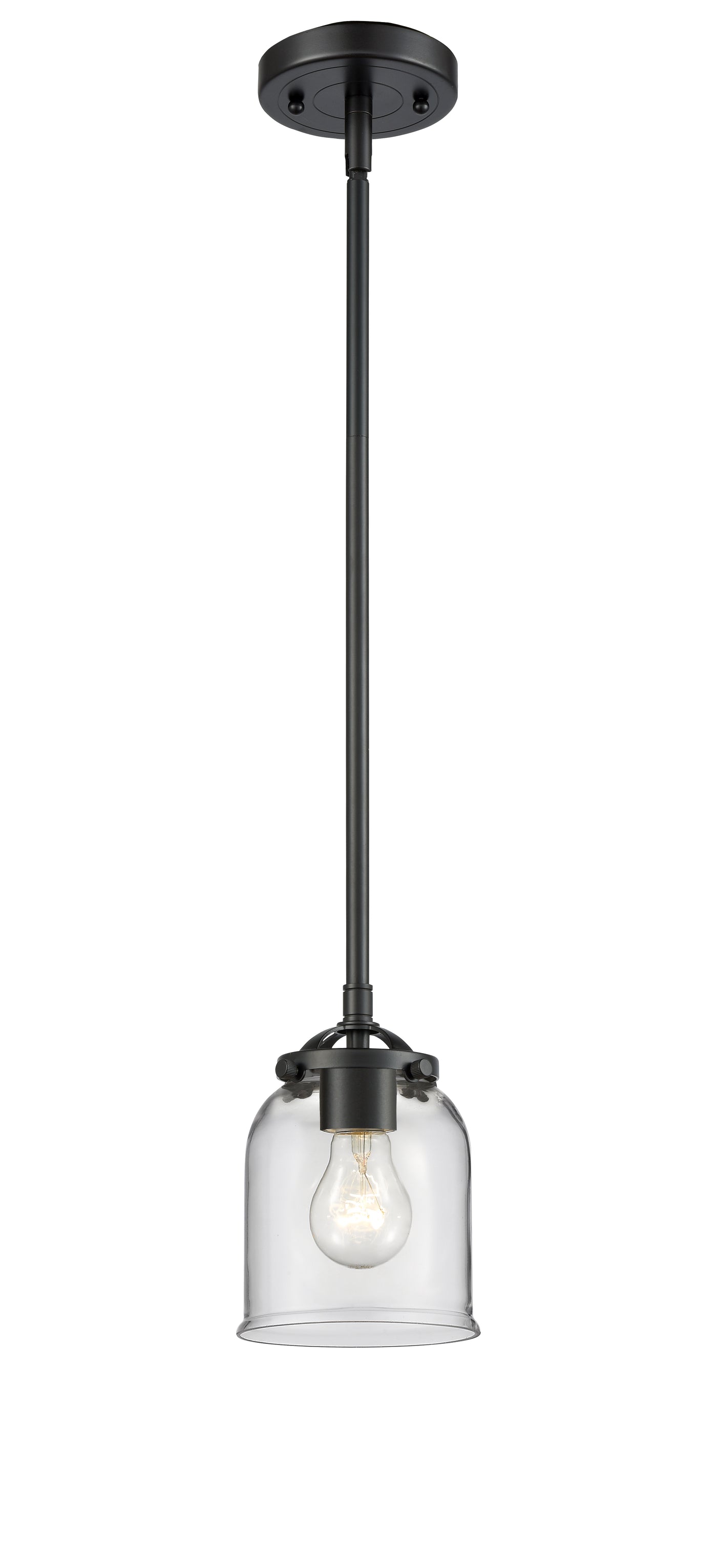 Nouveau Mini Pendant Cast Brass Black