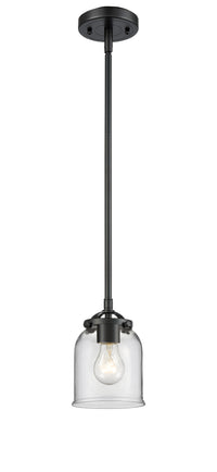Nouveau Mini Pendant Black Antique Brass