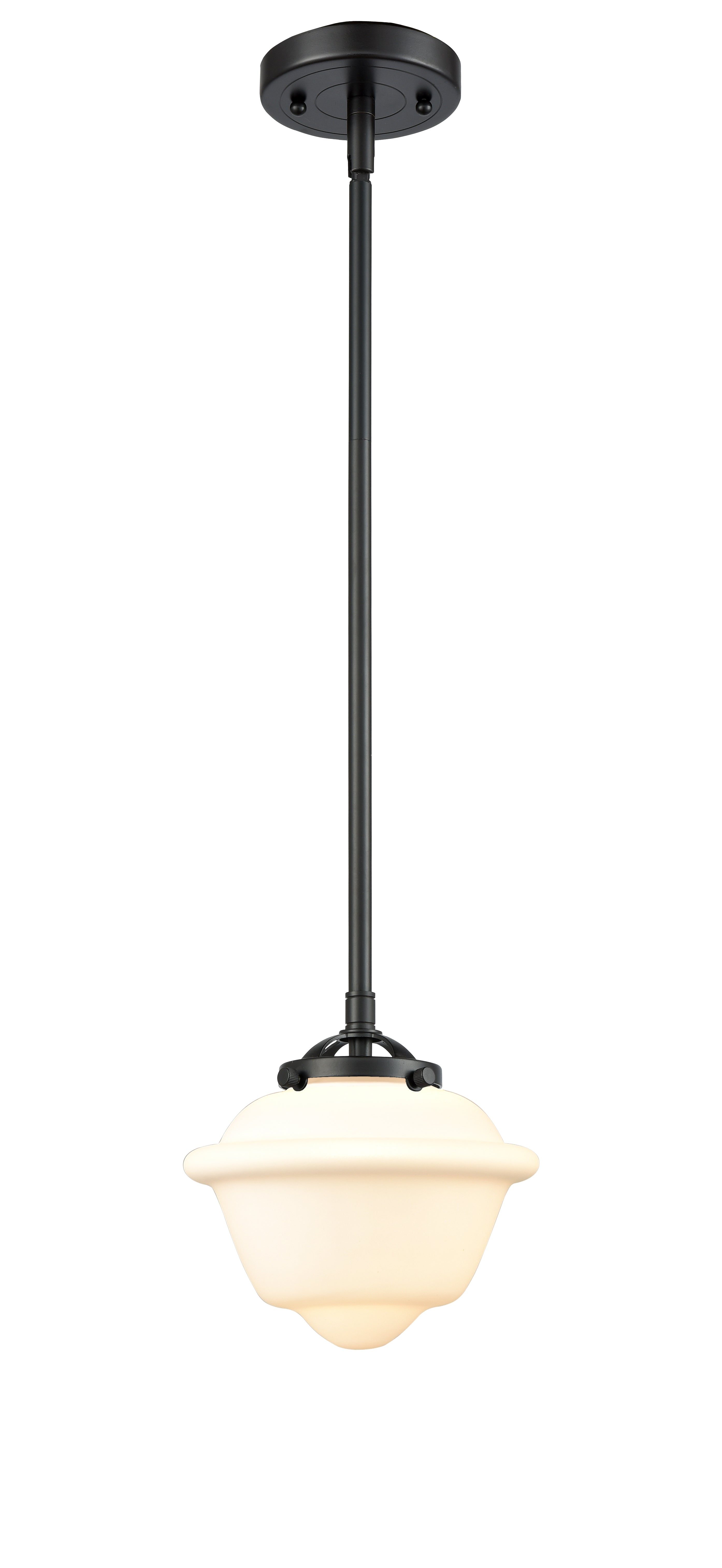 Nouveau Mini Pendant Black Antique Brass
