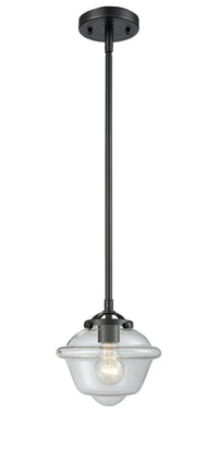 Nouveau Mini Pendant Black Antique Brass