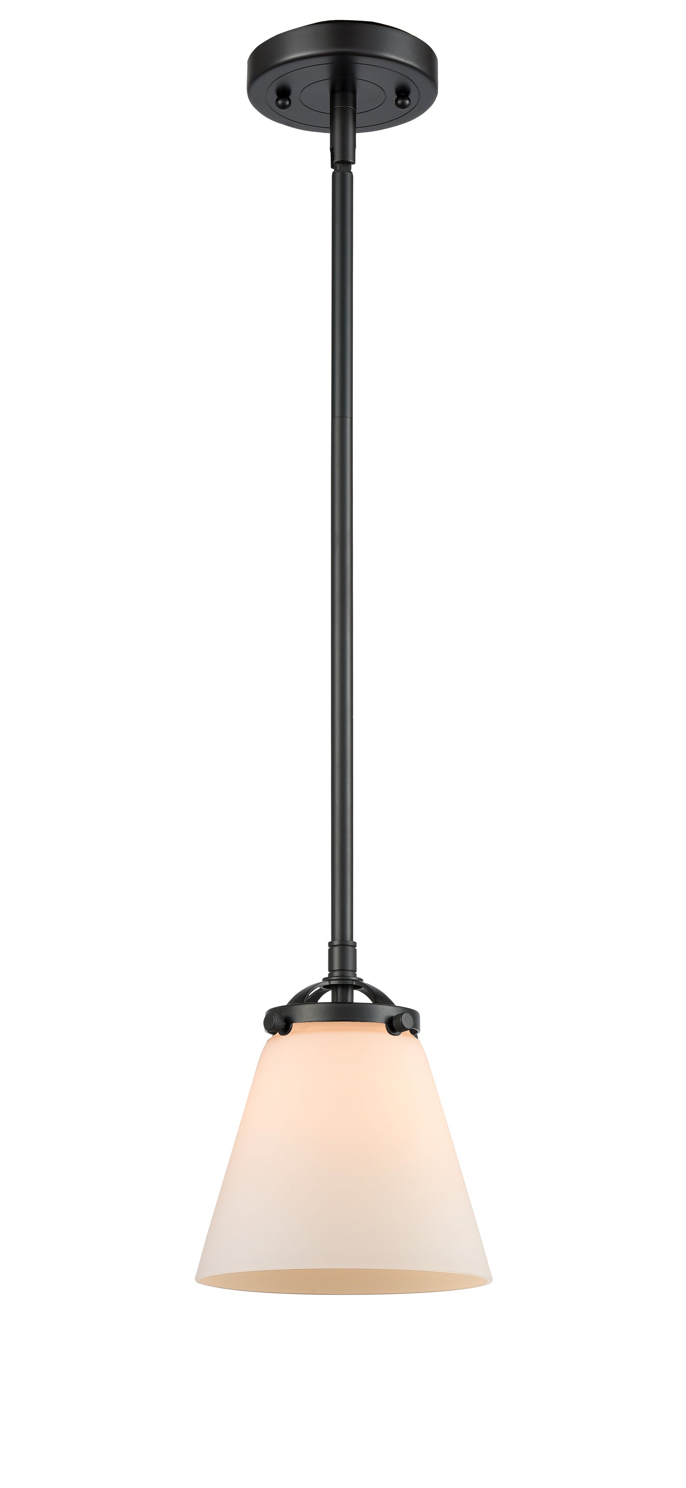 Nouveau Mini Pendant Cast Brass 6.25 Inch