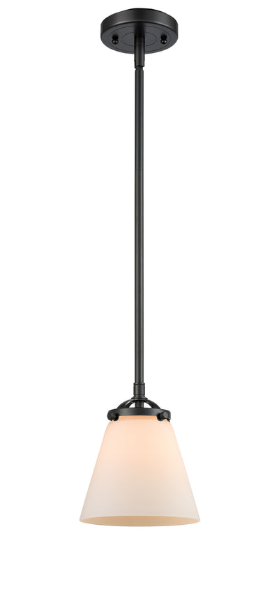 Nouveau Mini Pendant Cast Brass 6.25 Inch