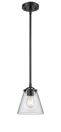Nouveau Mini Pendant Cast Brass 6.25 Inch