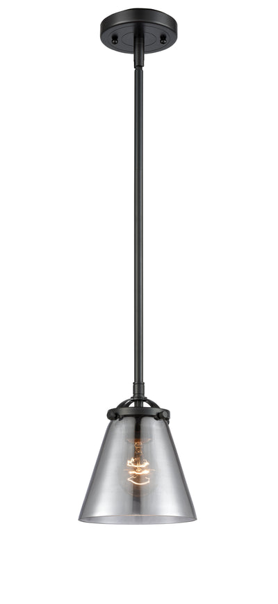 Nouveau Mini Pendant Cast Brass 6.25 Inch