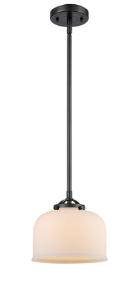 Nouveau Mini Pendant Cast Brass 8 Inch