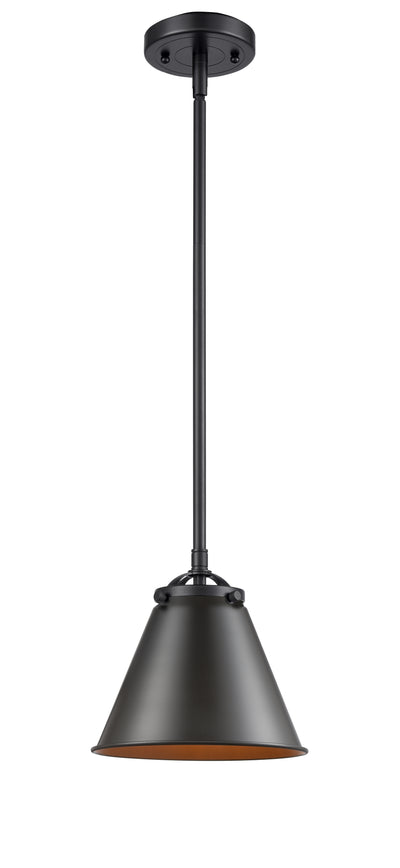 Nouveau Mini Pendant Cast Brass Black