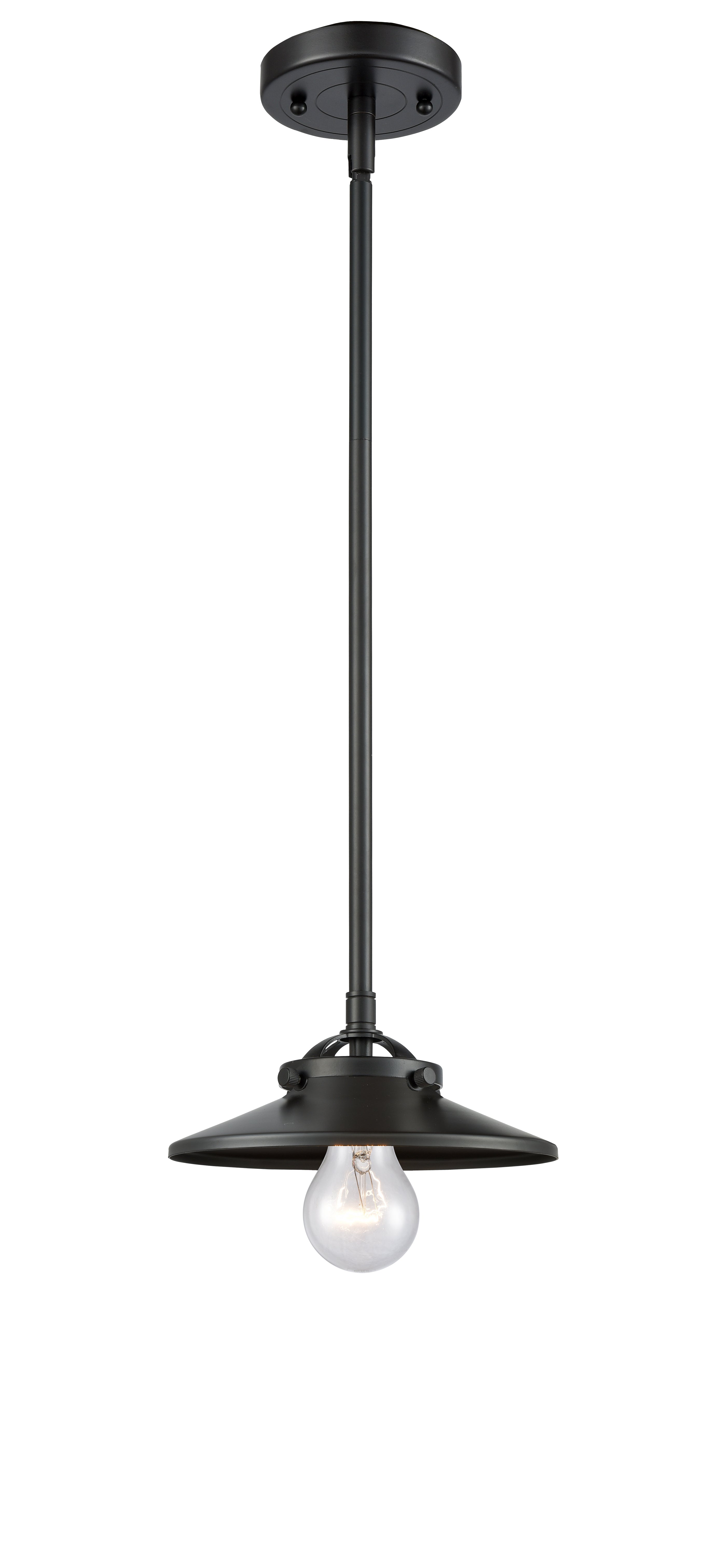 Nouveau Mini Pendant Black Antique