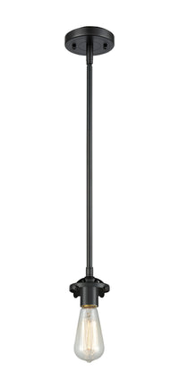 Nouveau Mini Pendant Black Antique Brass