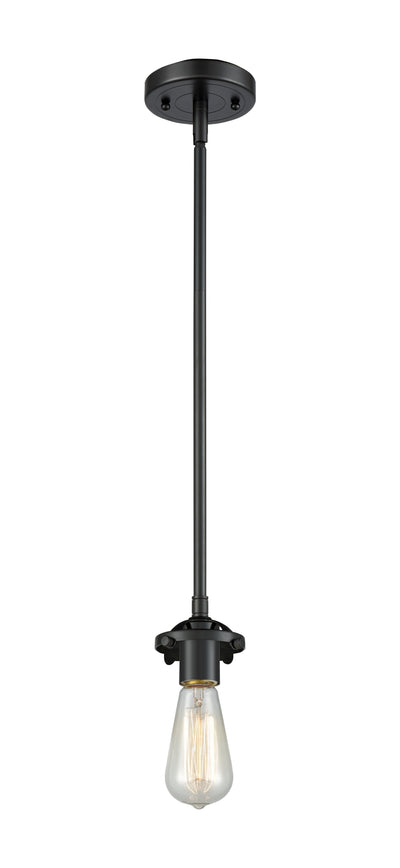Nouveau Mini Pendant Black Antique Brass