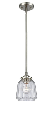 Nouveau Mini Pendant Black Antique Brass