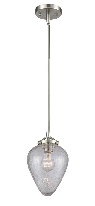 Nouveau Mini Pendant Black Antique Brass