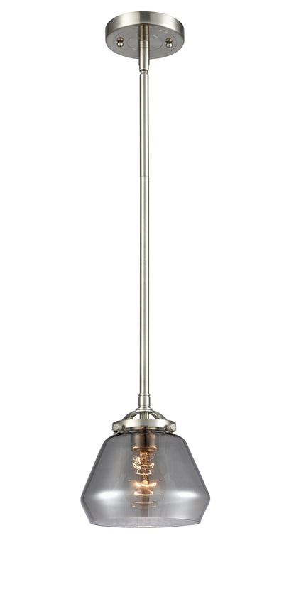 Nouveau Mini Pendant Black Antique Brass