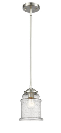 Nouveau Mini Pendant Black Antique Brass