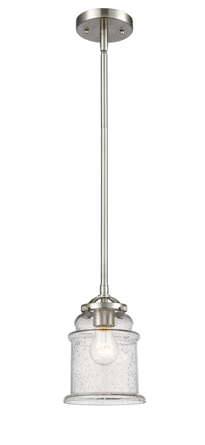 Nouveau Mini Pendant Black Antique Brass