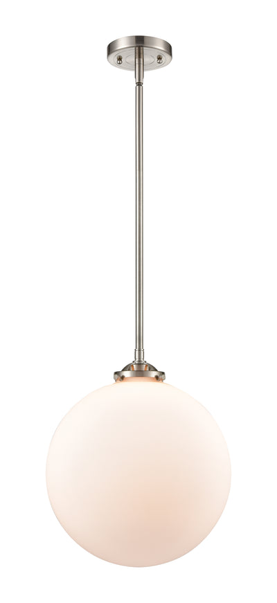 Nouveau Mini Pendant Black Antique Brass