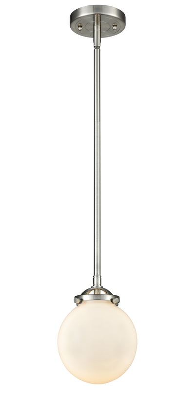 Nouveau Mini Pendant Black Antique Brass