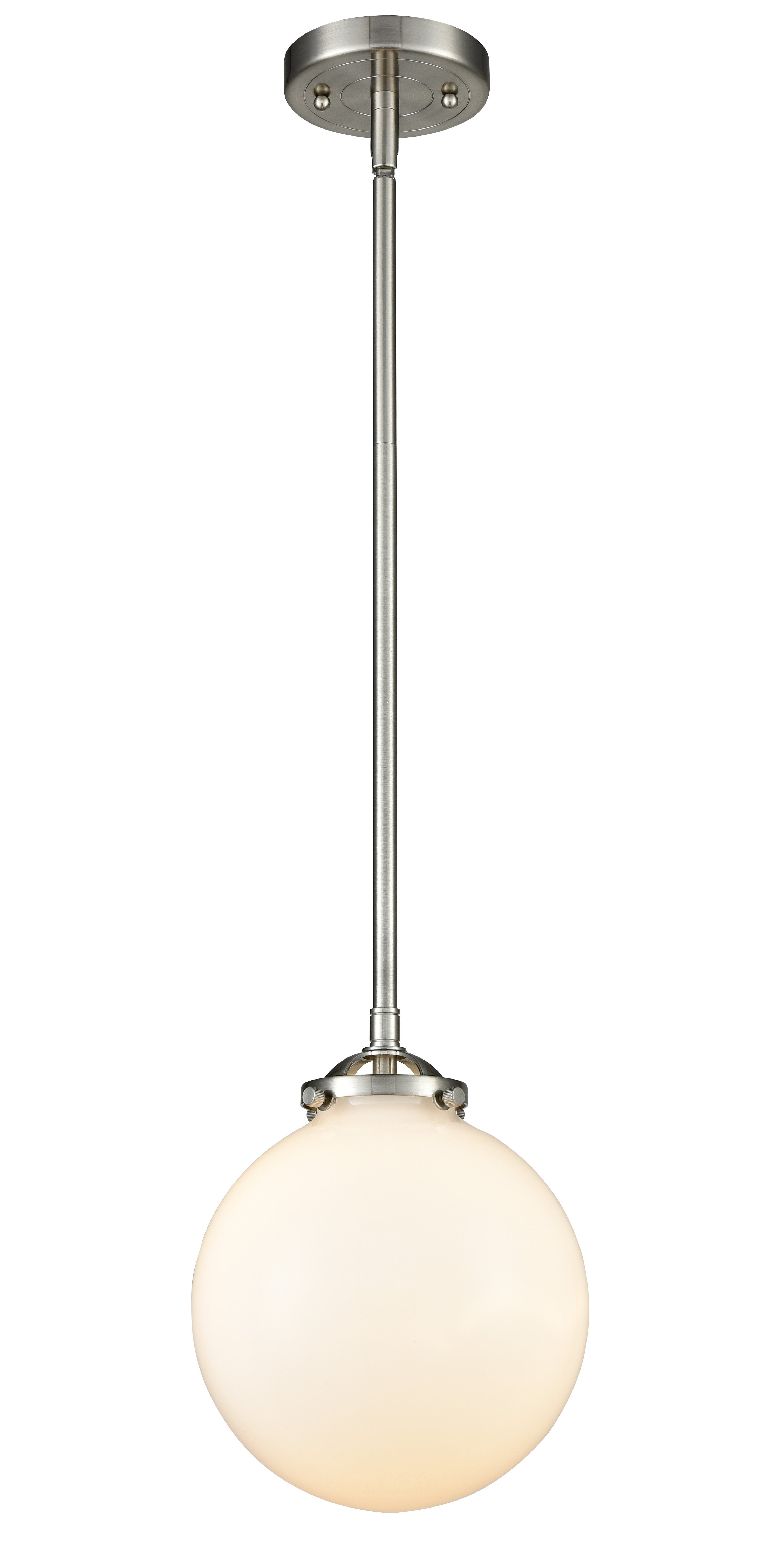 Nouveau Mini Pendant Black Antique Brass