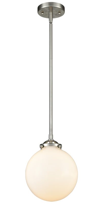 Nouveau Mini Pendant Black Antique Brass