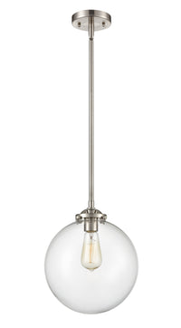 Nouveau Mini Pendant Black Cast Brass