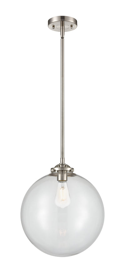 Nouveau Mini Pendant Black Antique Brass