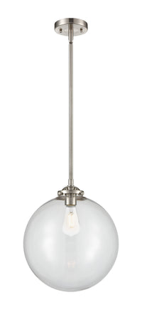 Nouveau Mini Pendant Black Antique Brass