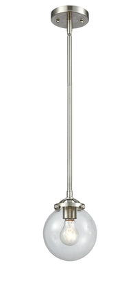 Nouveau Mini Pendant 6 Lights Black Brass