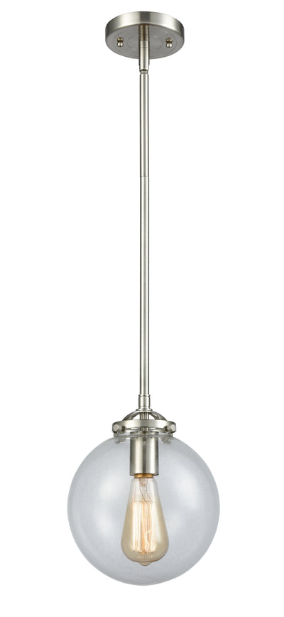 Nouveau Mini Pendant Black Antique Brass
