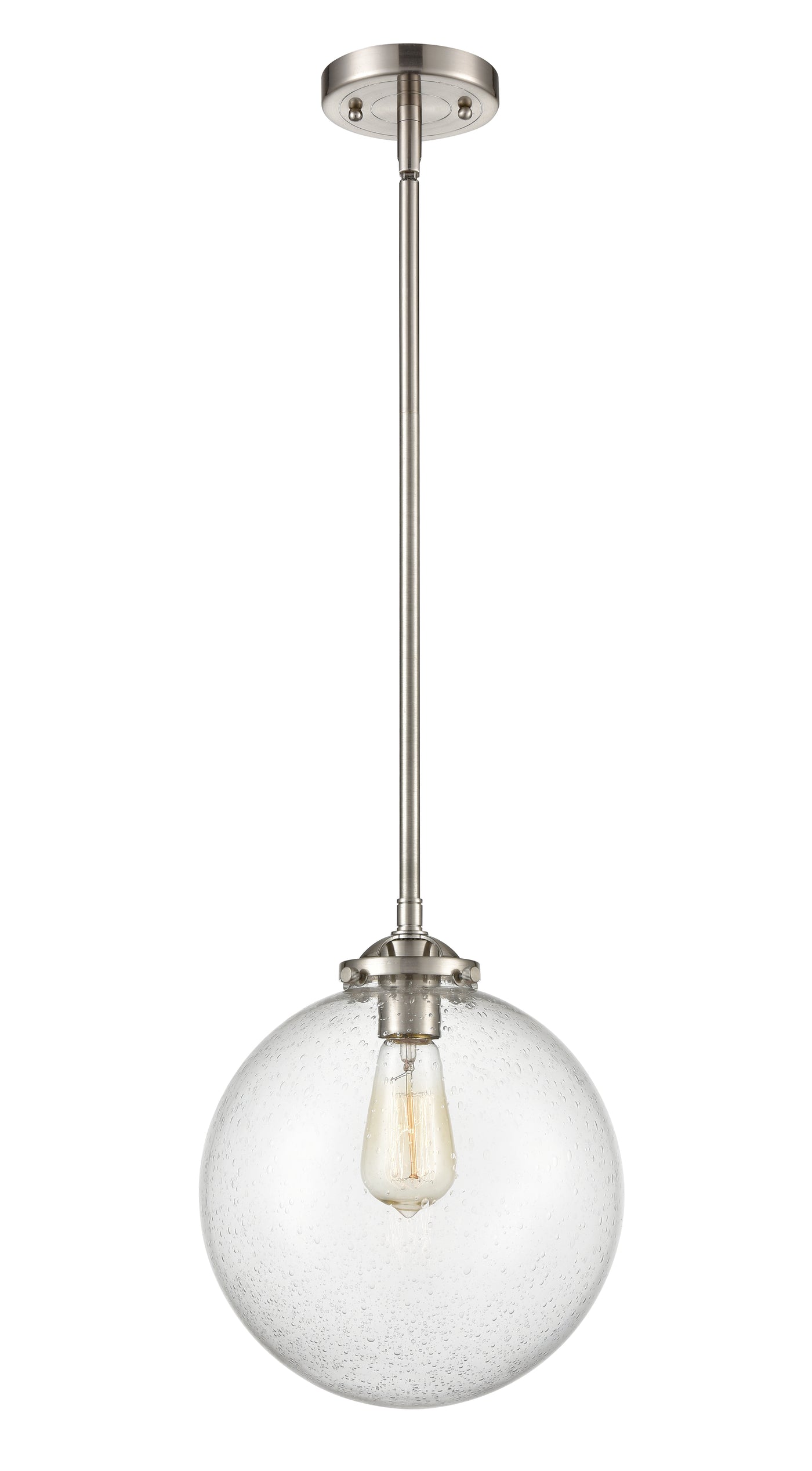 Nouveau Mini Pendant Black Cast Brass