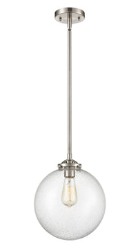 Nouveau Mini Pendant Black Cast Brass