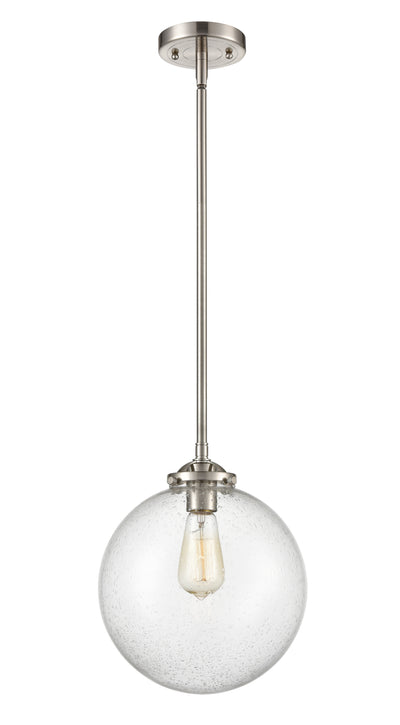 Nouveau Mini Pendant Black Cast Brass