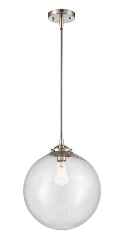 Nouveau Mini Pendant Black Antique Brass