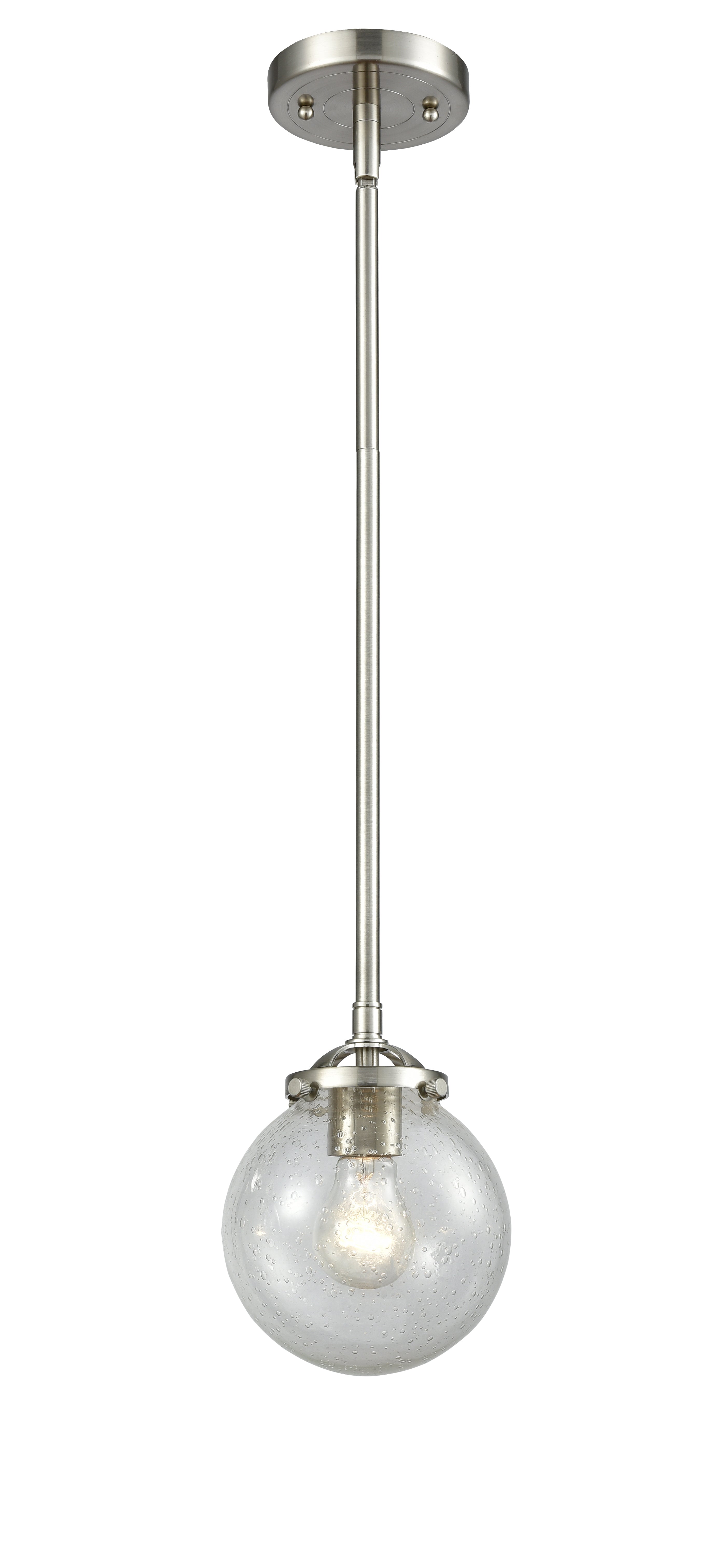 Nouveau Mini Pendant Black Antique Brass