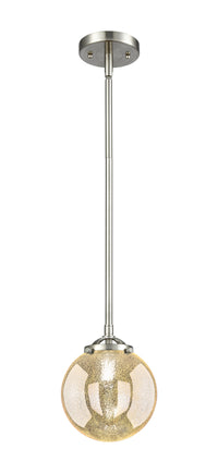 Nouveau Mini Pendant Black Antique Brass