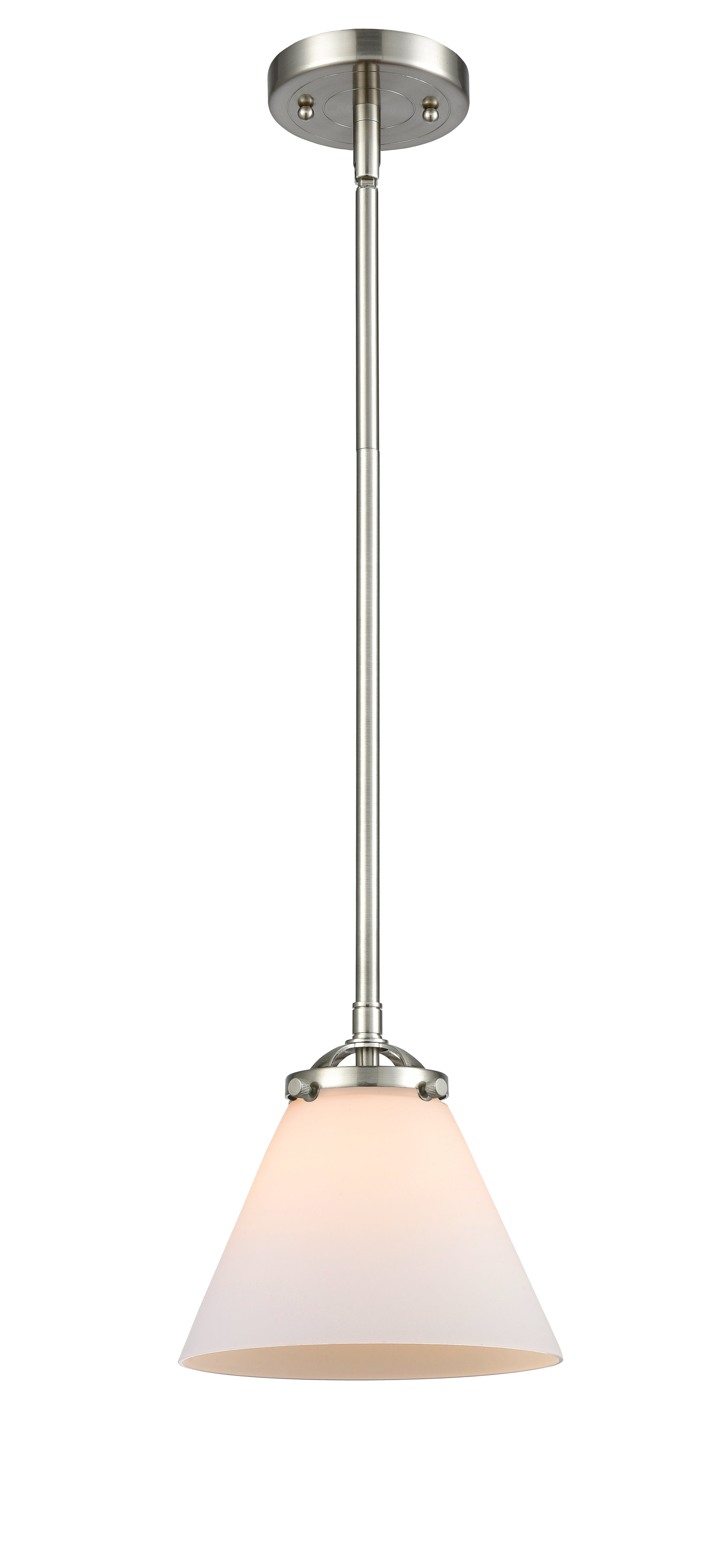 Nouveau Mini Pendant Black Antique Brass