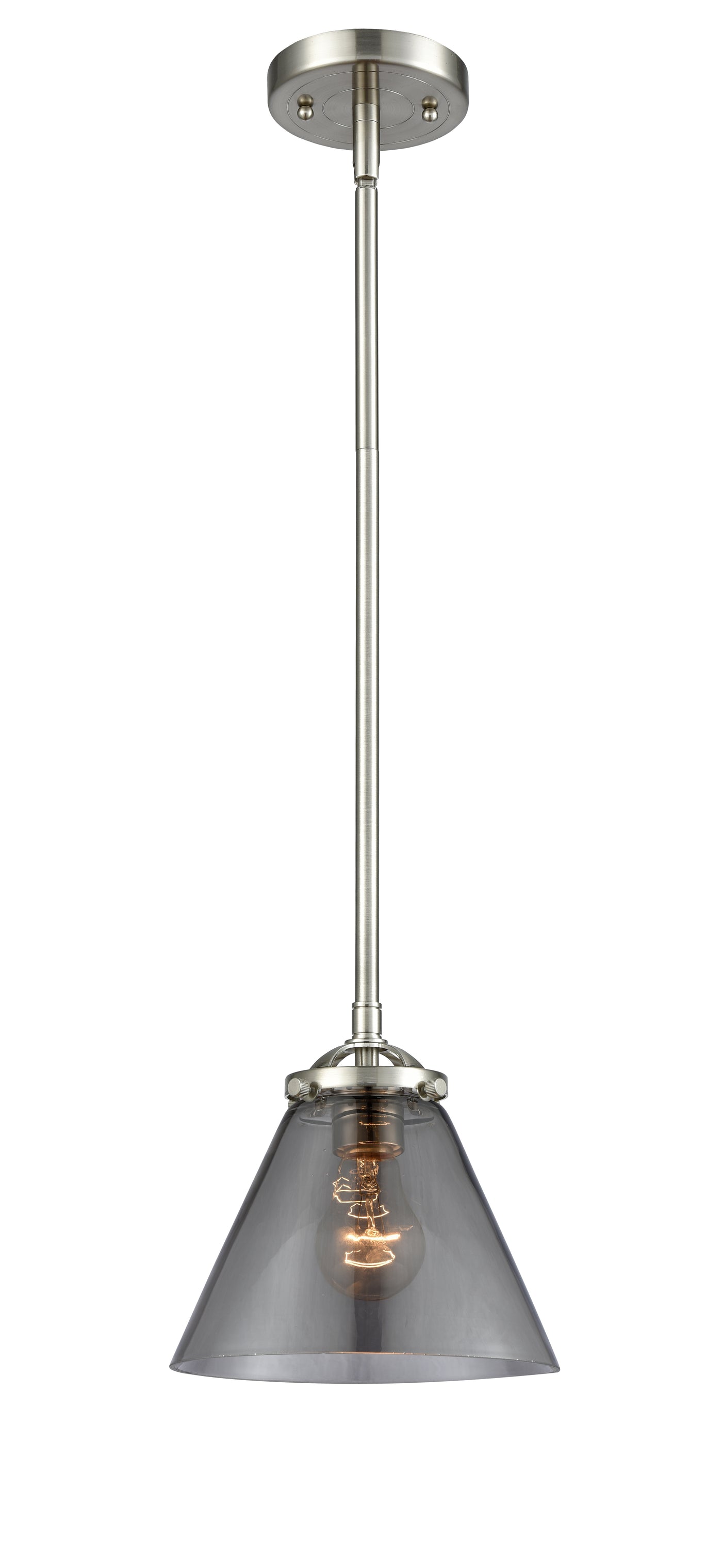 Nouveau Mini Pendant Black Antique Brass