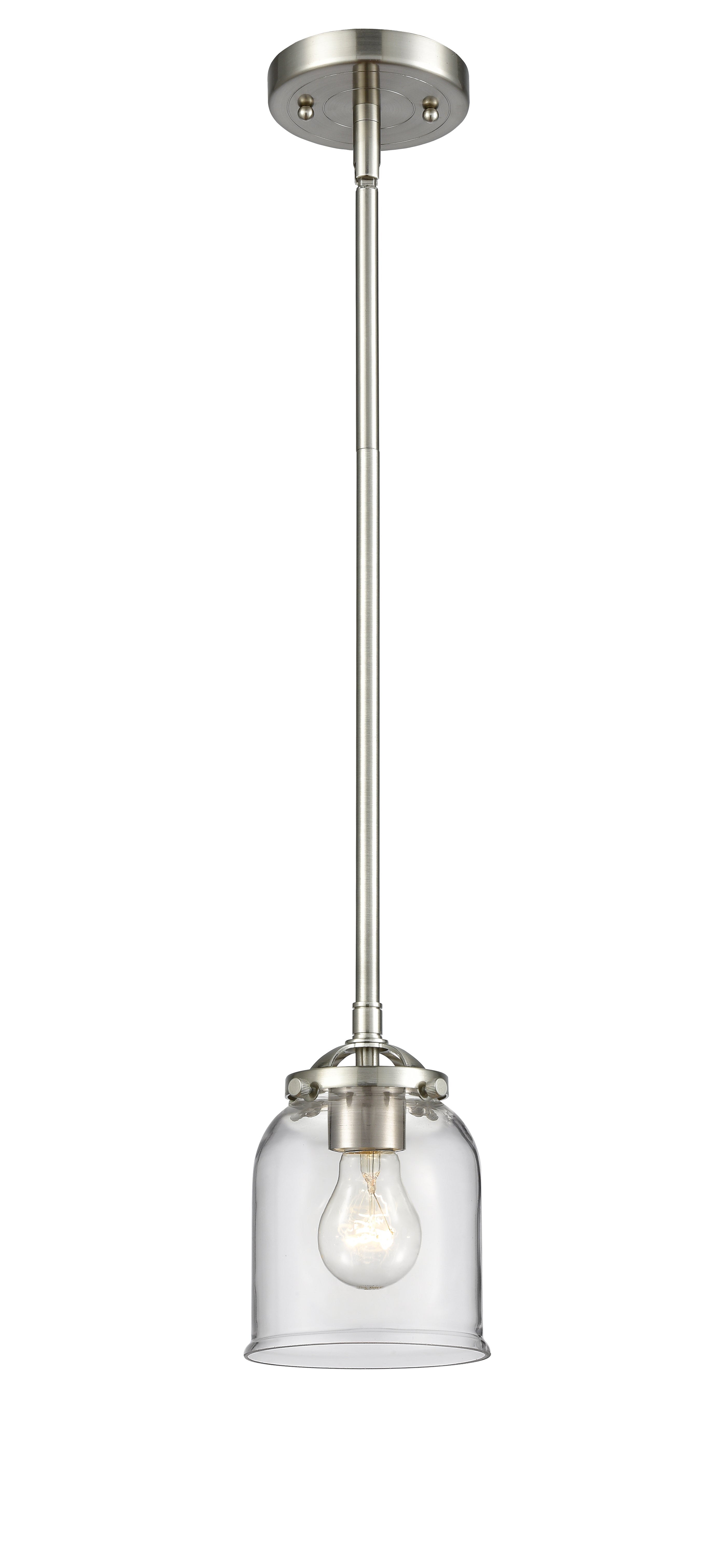 Nouveau Mini Pendant Cast Brass Black
