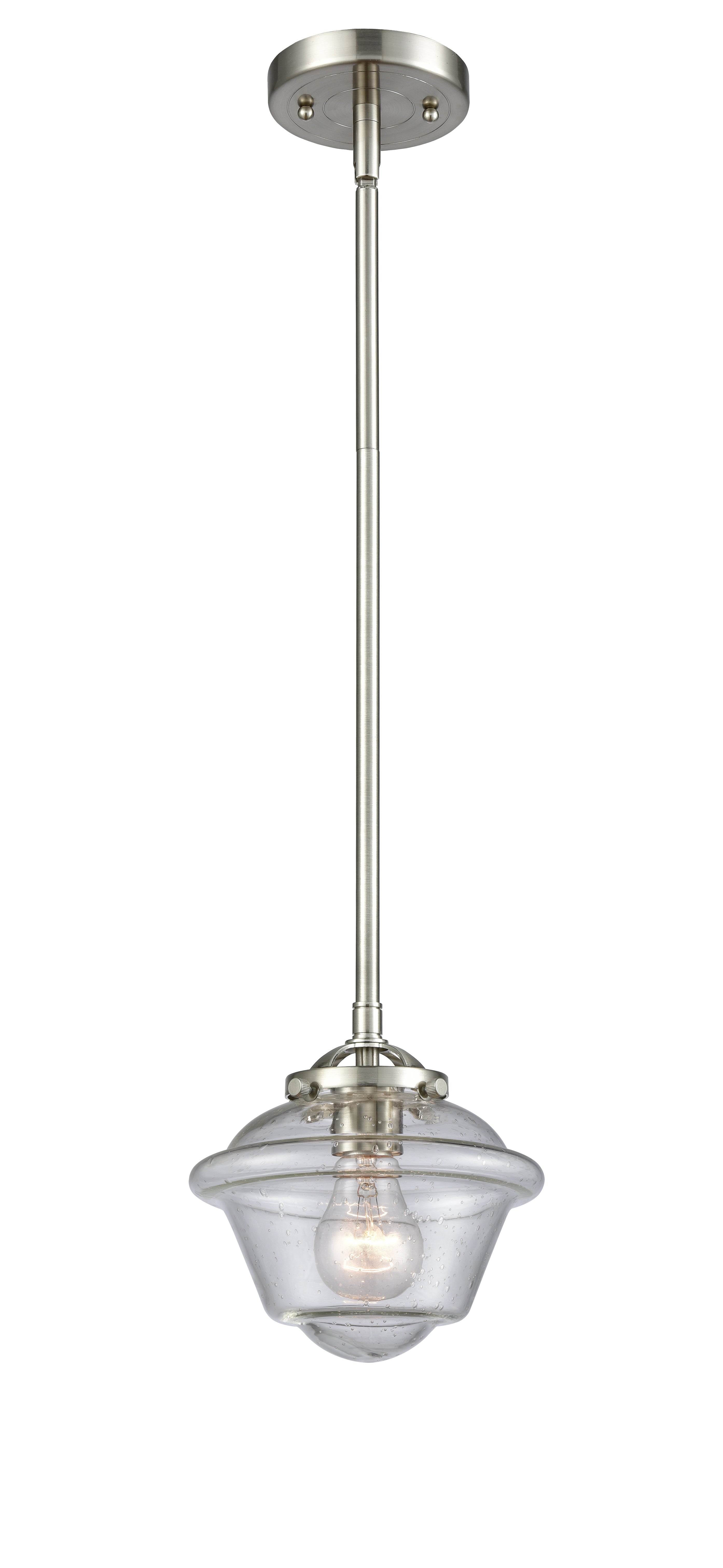 Nouveau Mini Pendant Black Antique Brass