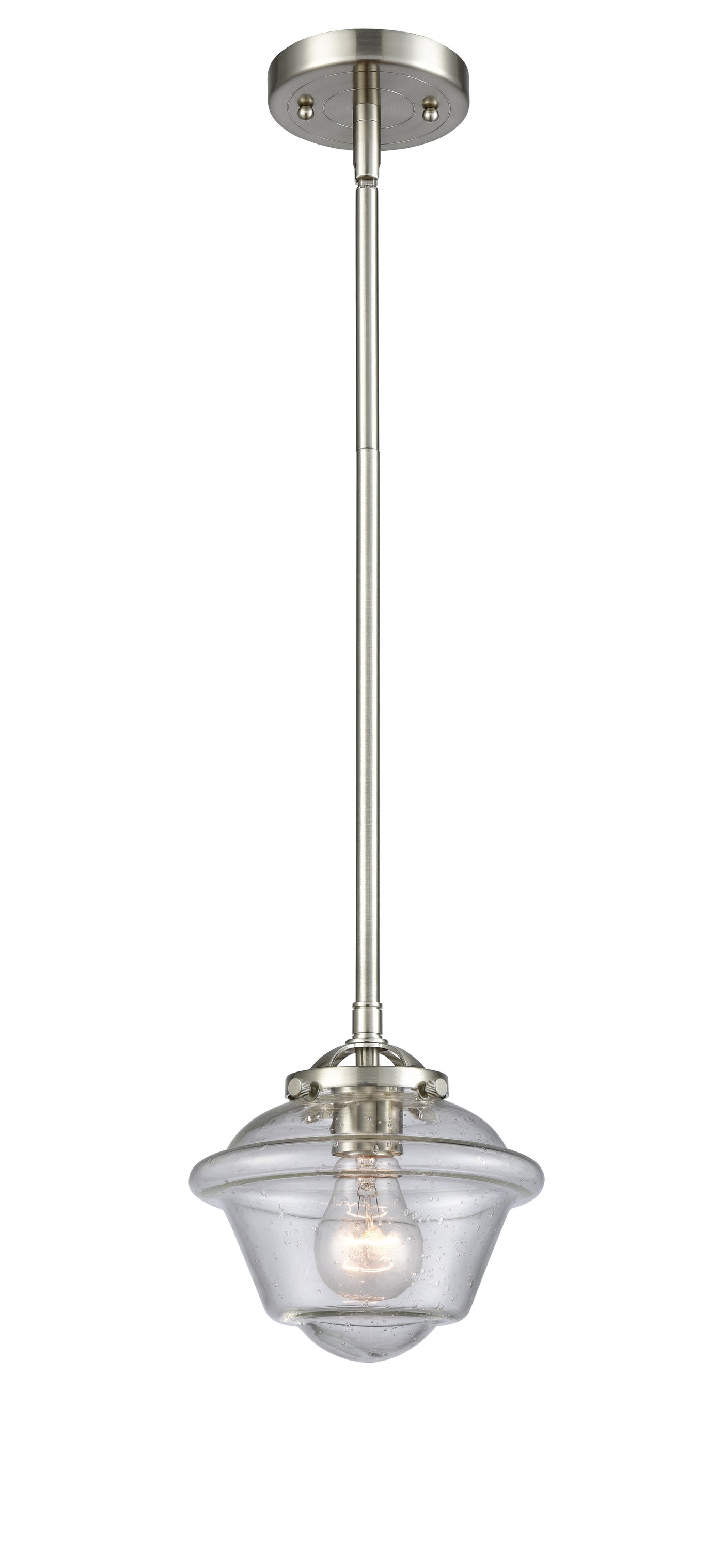 Nouveau Mini Pendant Black Antique Brass