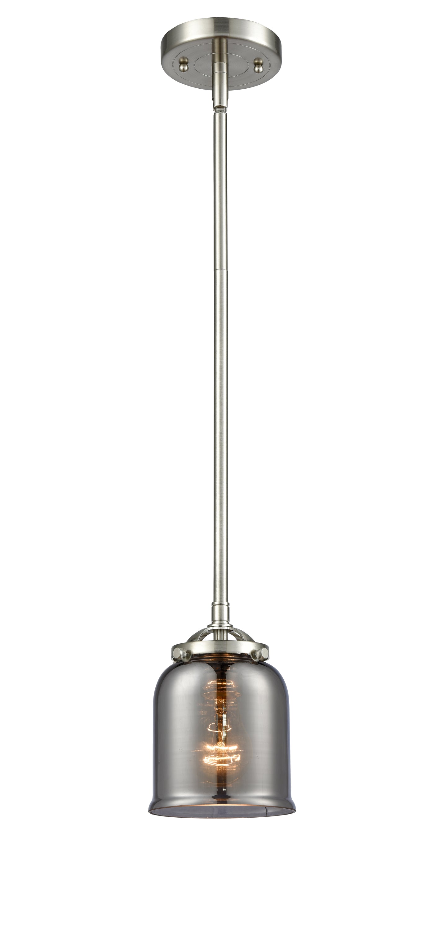 Nouveau Mini Pendant Black Antique Brass