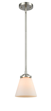 Nouveau Mini Pendant Cast Brass 6.25 Inch