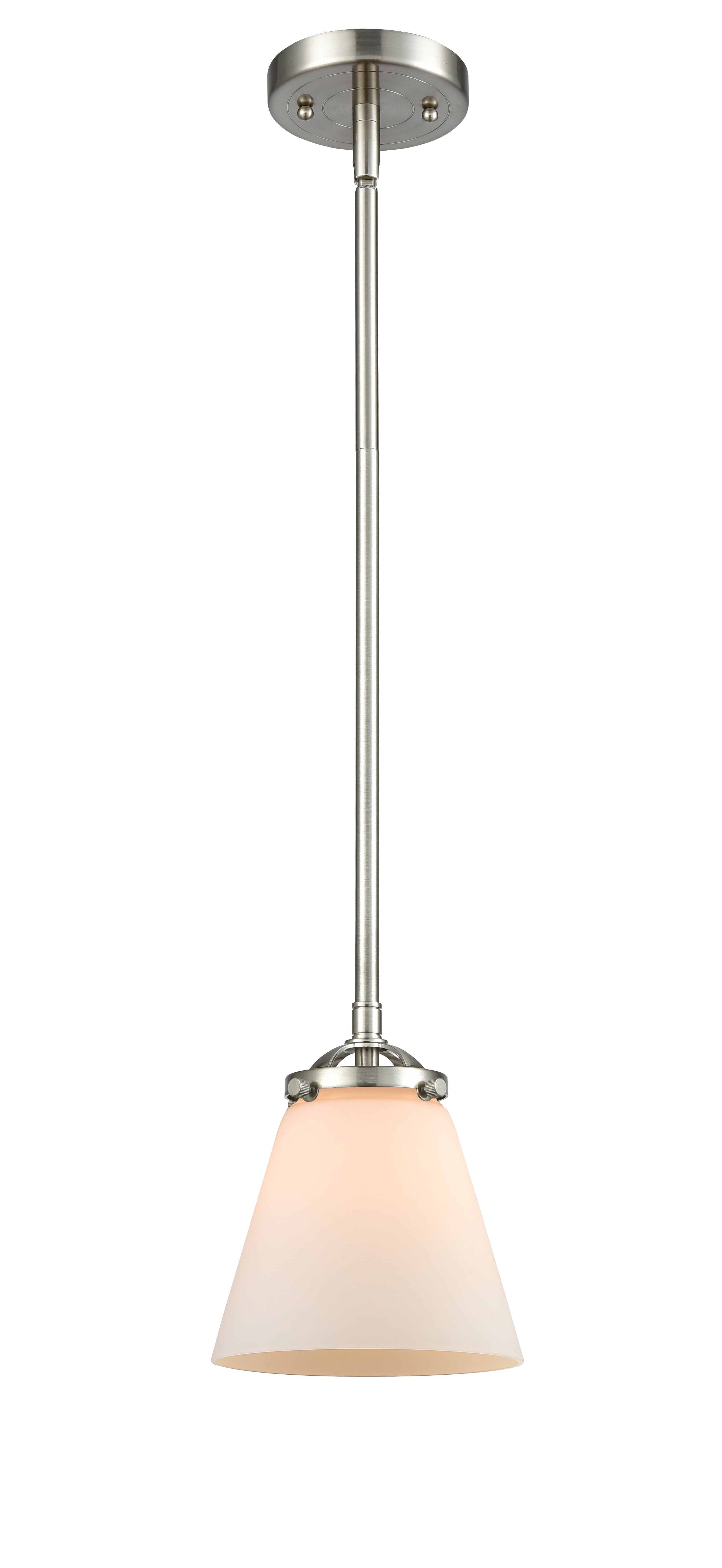 Nouveau Mini Pendant Black Antique Brass