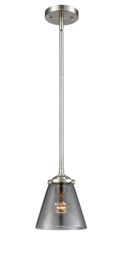 Nouveau Mini Pendant Black Antique Brass