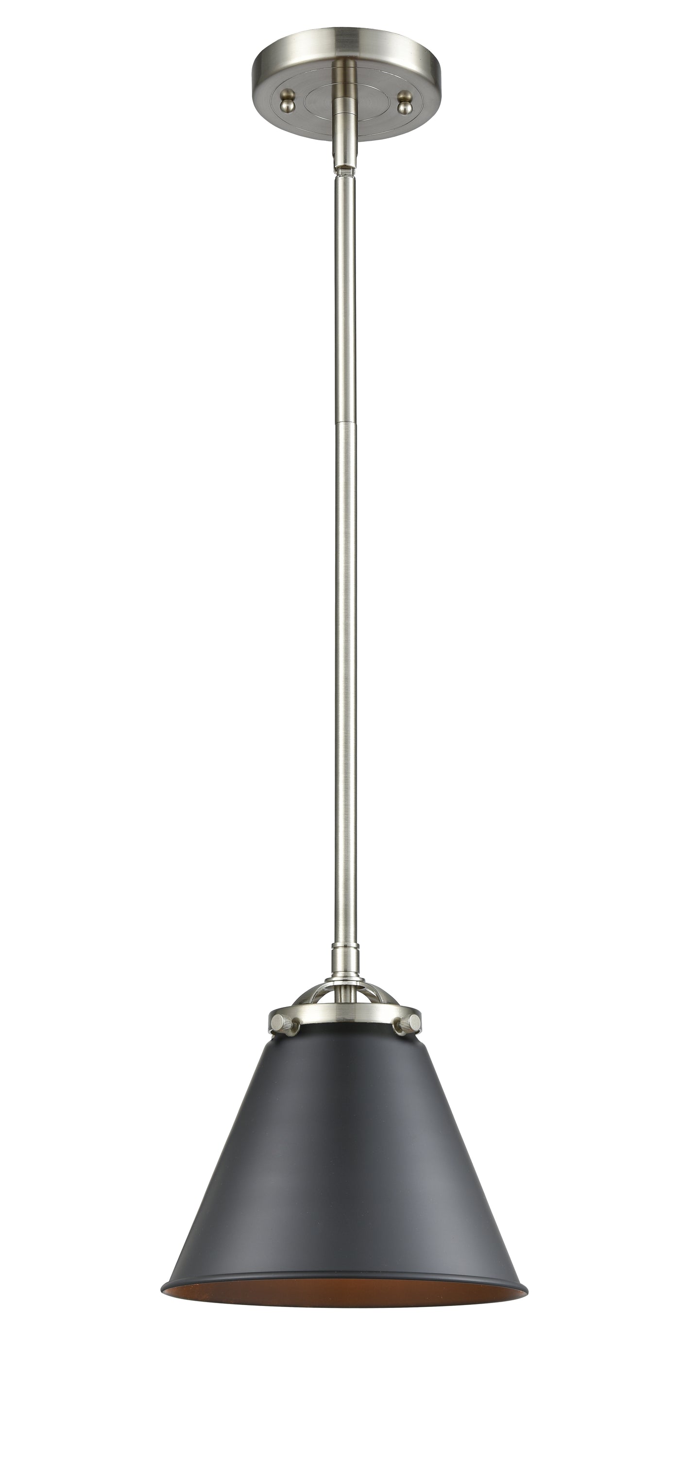 Nouveau Mini Pendant Cast Brass Black