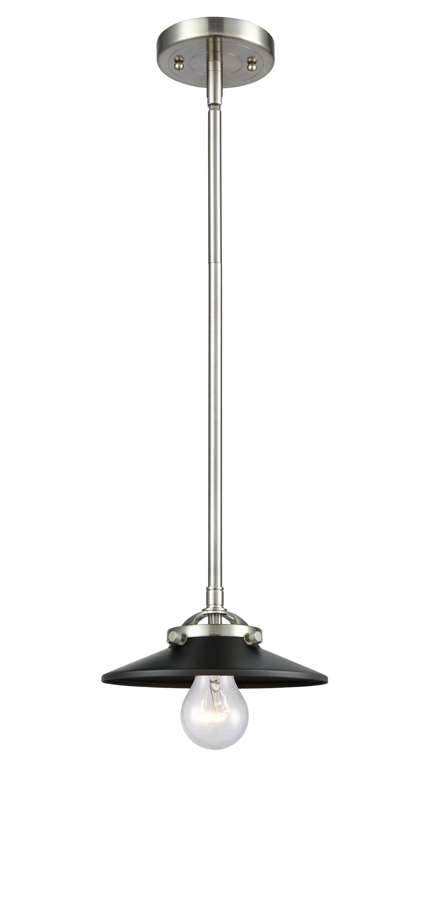 Nouveau Mini Pendant Black Antique