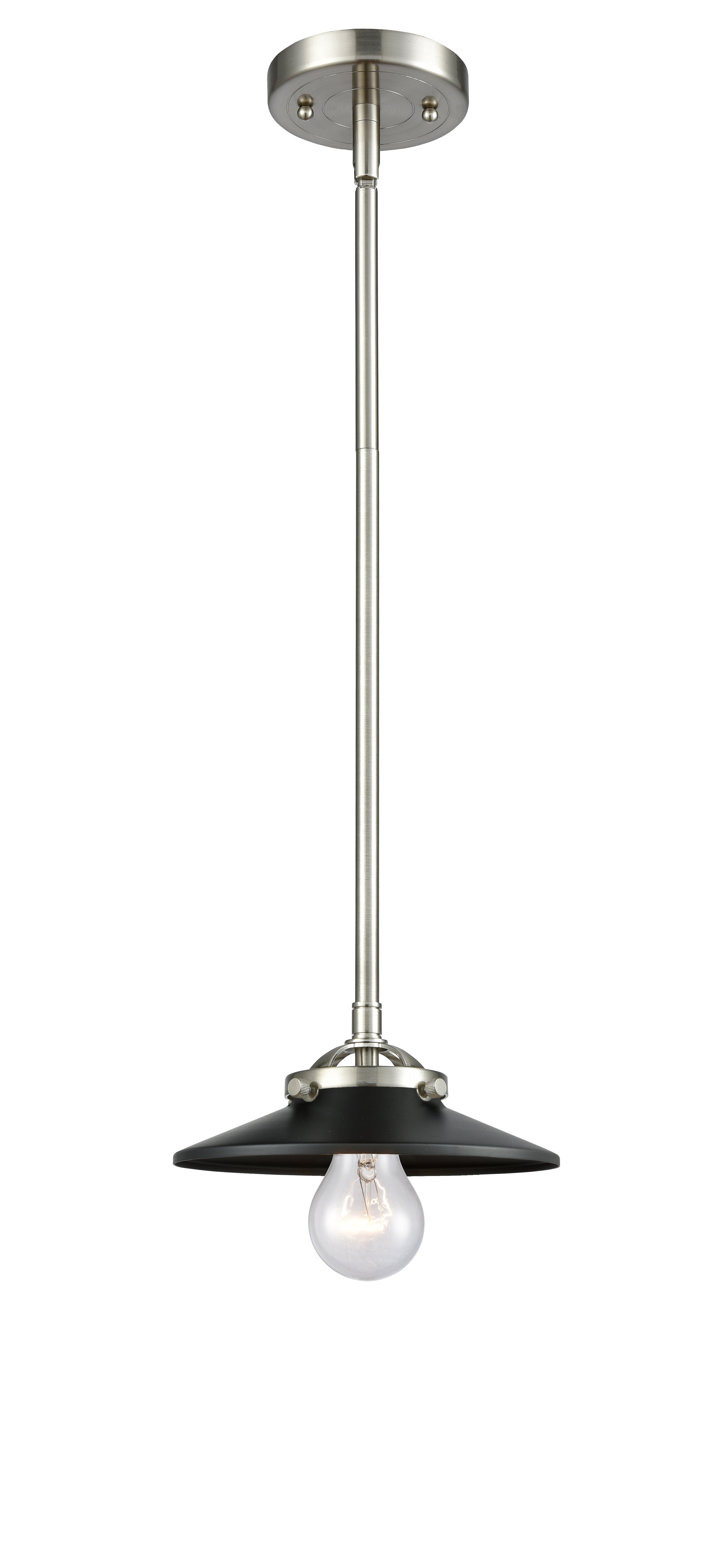 Nouveau Mini Pendant Black Antique