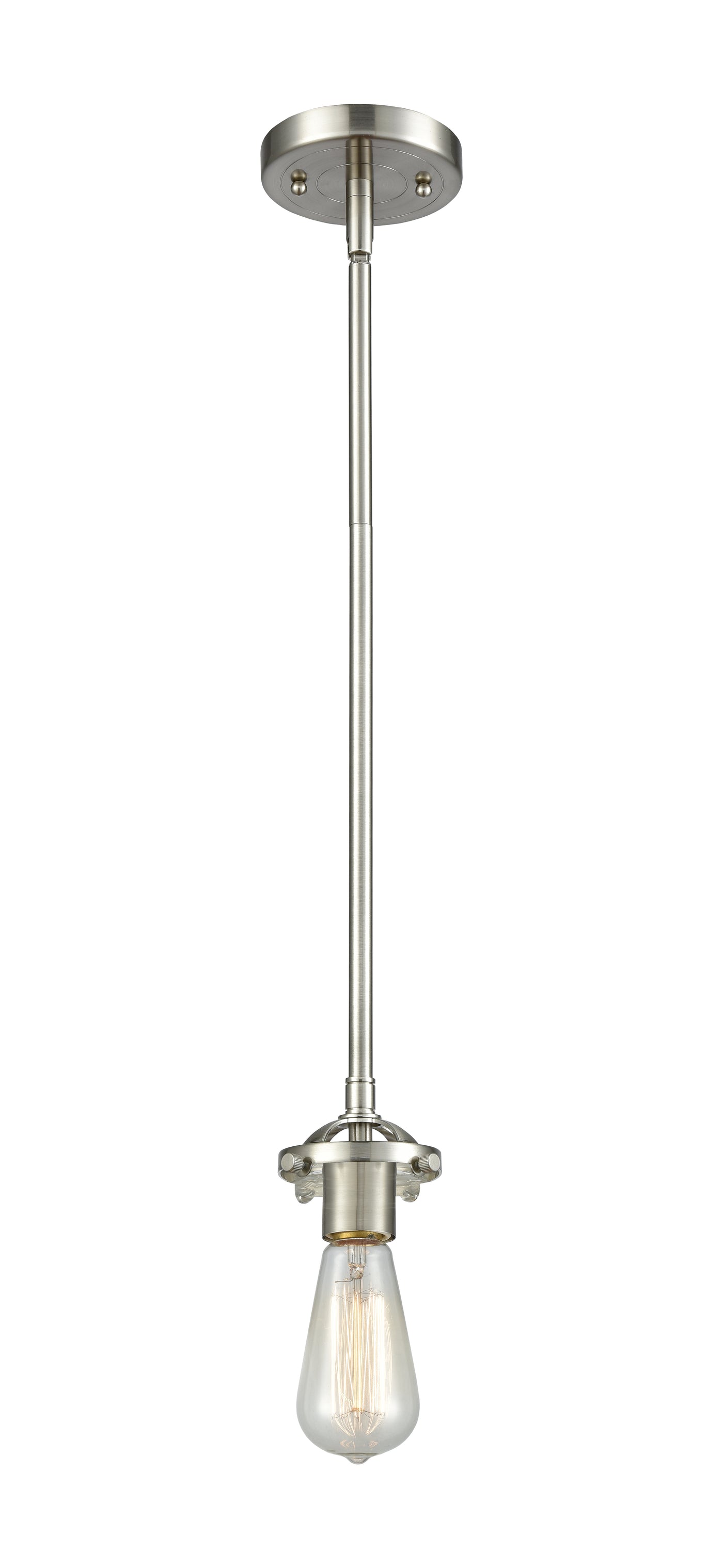 Nouveau Mini Pendant Black Antique Brass