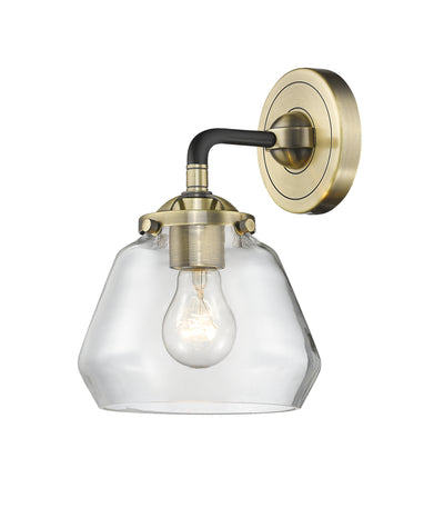 Nouveau Sconce Cast Brass 12 Inch Height
