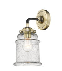 Nouveau Sconce Brass Glass Steel