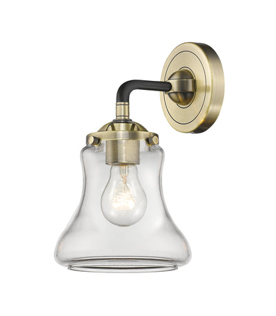 Nouveau Sconce Cast Brass Finish Art Deco