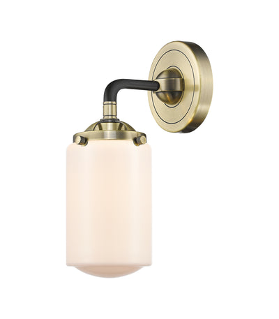 Nouveau Sconce Cast Brass Finish 9.75 Height